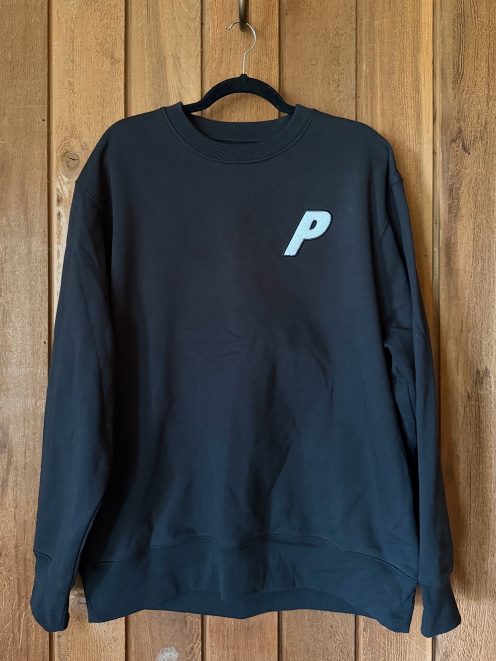 PALACE Black Crewneck Sweatshirt